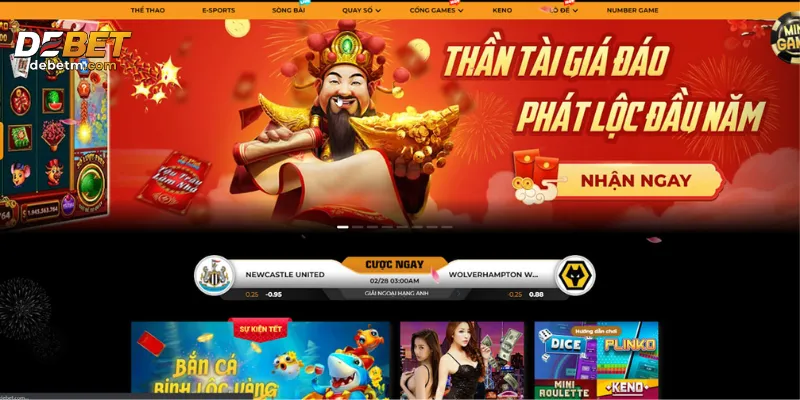 Tỷ lệ cược cao, hấp dẫn.