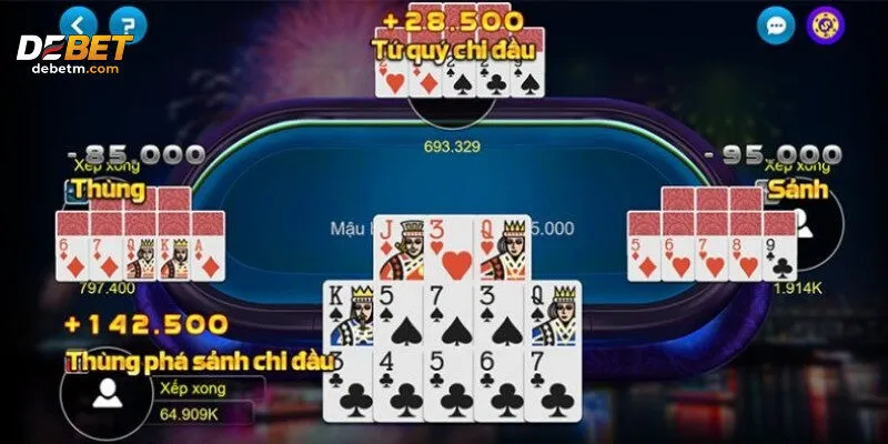 Game Đánh Bài Mậu Binh - Trải Nghiệm Cực Đỉnh Với Debet 2 Đừng quên quản lý vốn của mình khi chơi đánh bài mậu binh