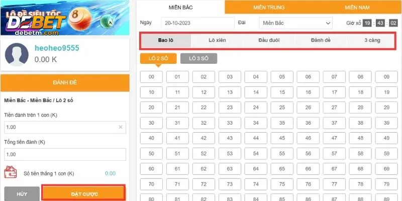 Hướng dẫn cách chơi chi tiết.