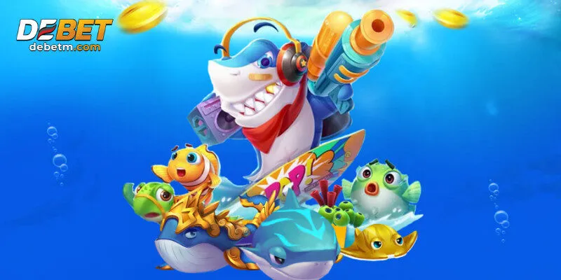 Bắn cá Debet có đồ họa 3D sống động